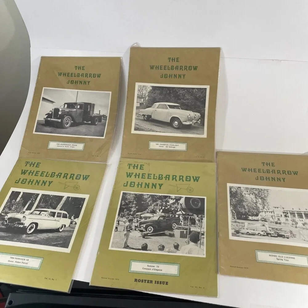 Vintage The Wheelbarrow Johnny Newsletters 1972–1973 | Lot Of 5